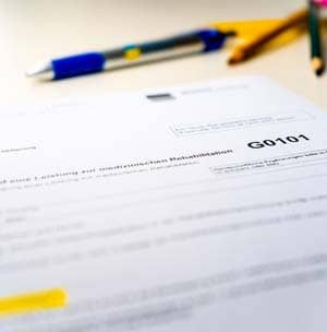 Insurance paper and claims.