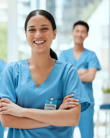  Medical personel in rehabs.