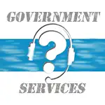  Government services sign sign.