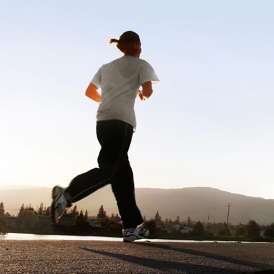A man mopping a floor
