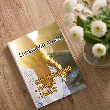 Magazine cover on substance abuse